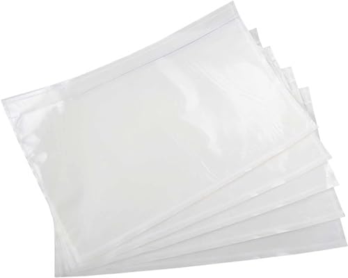 MBLABEL 200 Pcs 6x9 Shipping Envelopes, Packing List Mailing Envelopes Clear Adhesive Shipping label sleeves Shipping Supplies for Small Businesses - Image 3