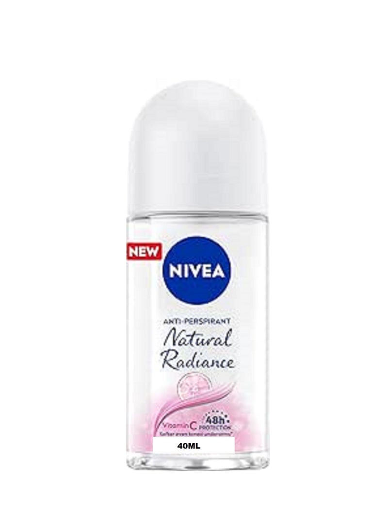Nivea نيفيا مضاد التعرق رول أون إشراقة طبيعية 40 مل