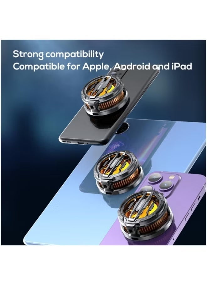 CX07 Semiconductor Cooling Phone Cooler, Ice Cooling Magnetic Mobile Phone Radiator with Clip, Ultra-Fast Heat Dissipation for Gaming, Live Streaming & Smartphones - Image 5