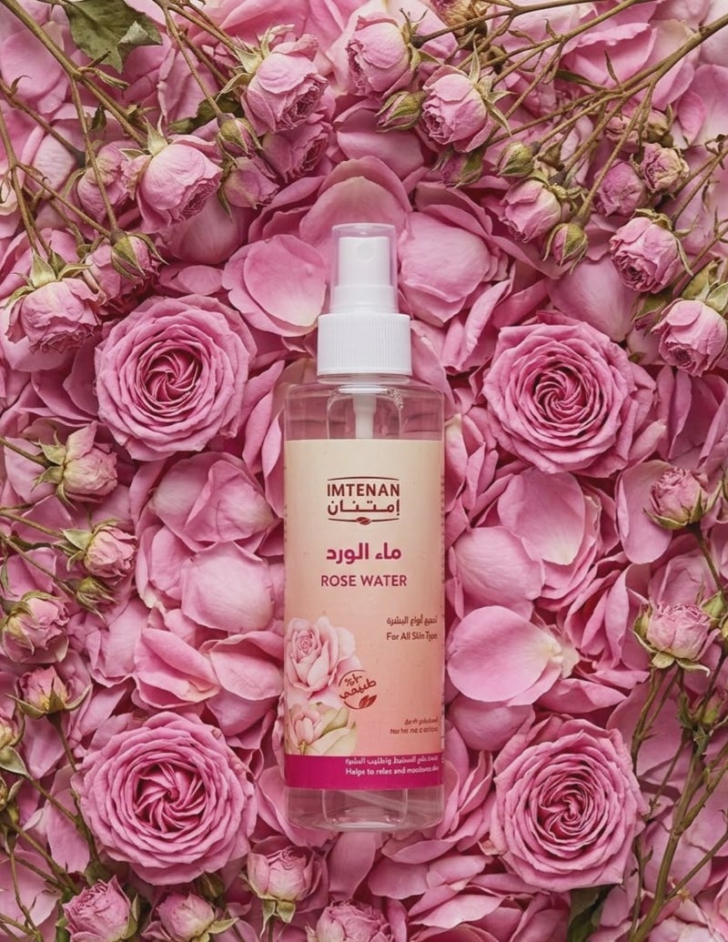 Imtenan Rose Water 190ml - Pack of 2 - Image 3