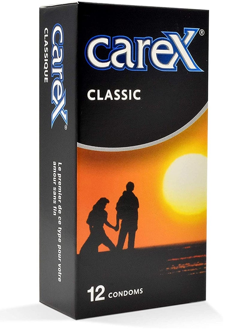 careX Pack Of 12 Boxes Classic Condoms  - Image 2