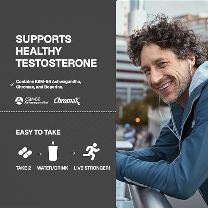 Weider Prime | Support for Men | - Supports Energy, Strength, Focus, Stress, Lean Muscle - 60 Capsules - Image 4