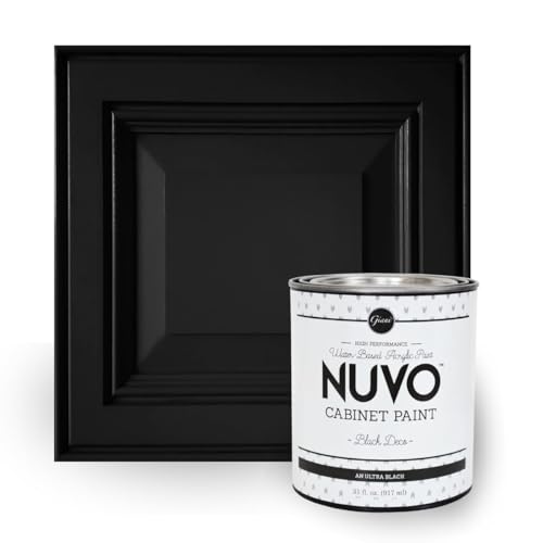 Giani Nuvo Cabinet Paint, Black Deco (Quart) - Image 5
