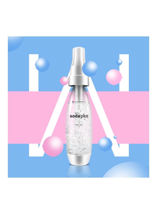 ماكينة محمولة لصنع المشروبات بصودا غازية متلألئة أبيض - Image 2