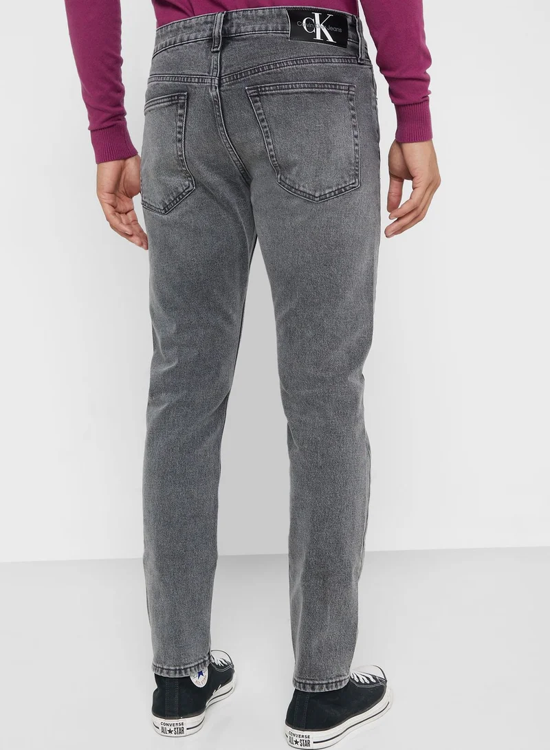 Calvin Klein Jeans Mid Wash Slim Fit Jeans