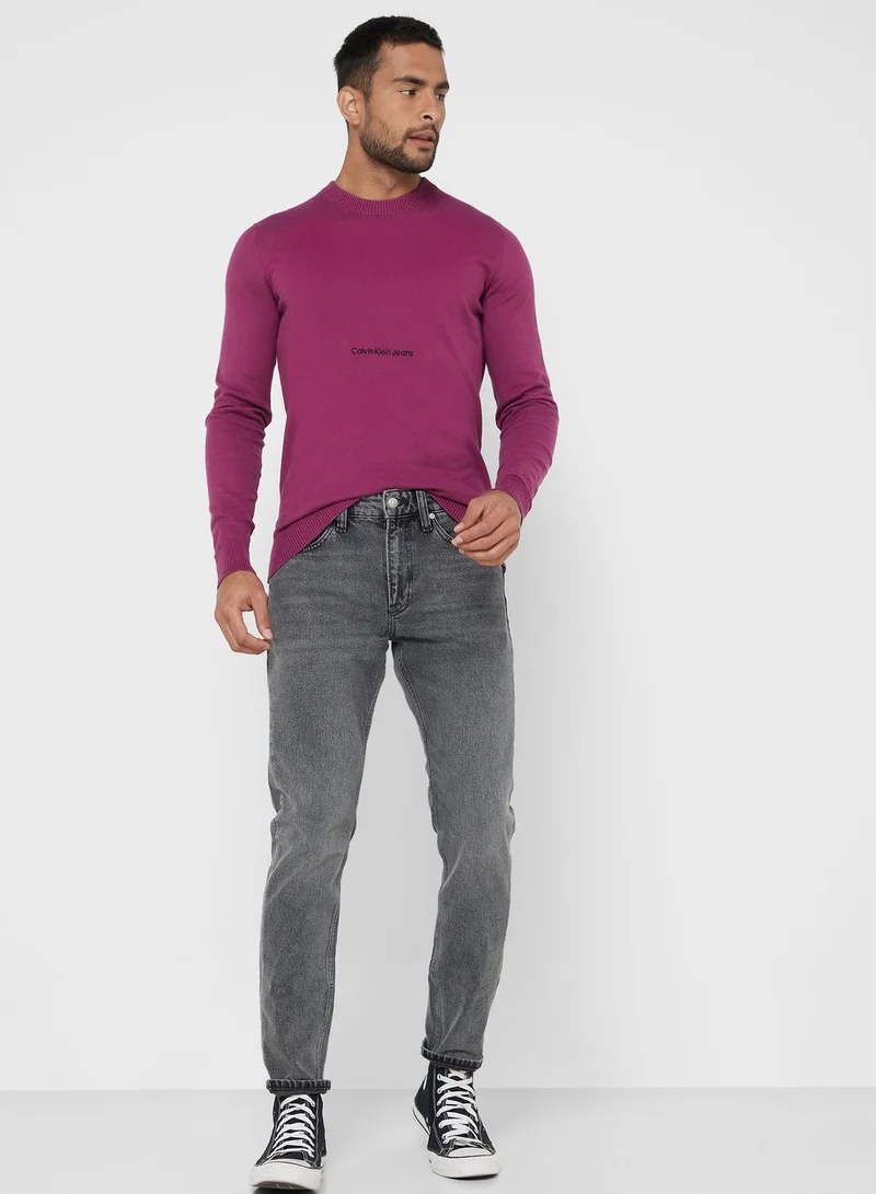 Calvin Klein Jeans Mid Wash Slim Fit Jeans