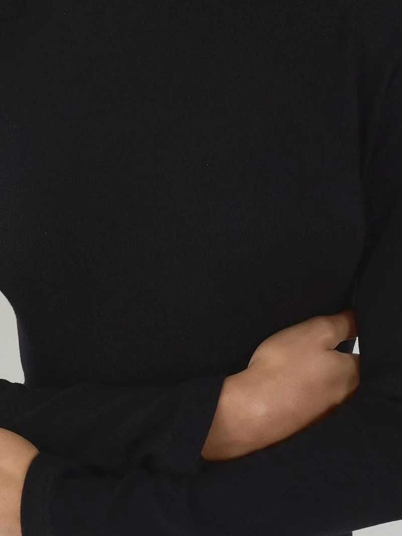 HICCUP Ultra Soft Touch Slim Fit Turtleneck Knitted Top