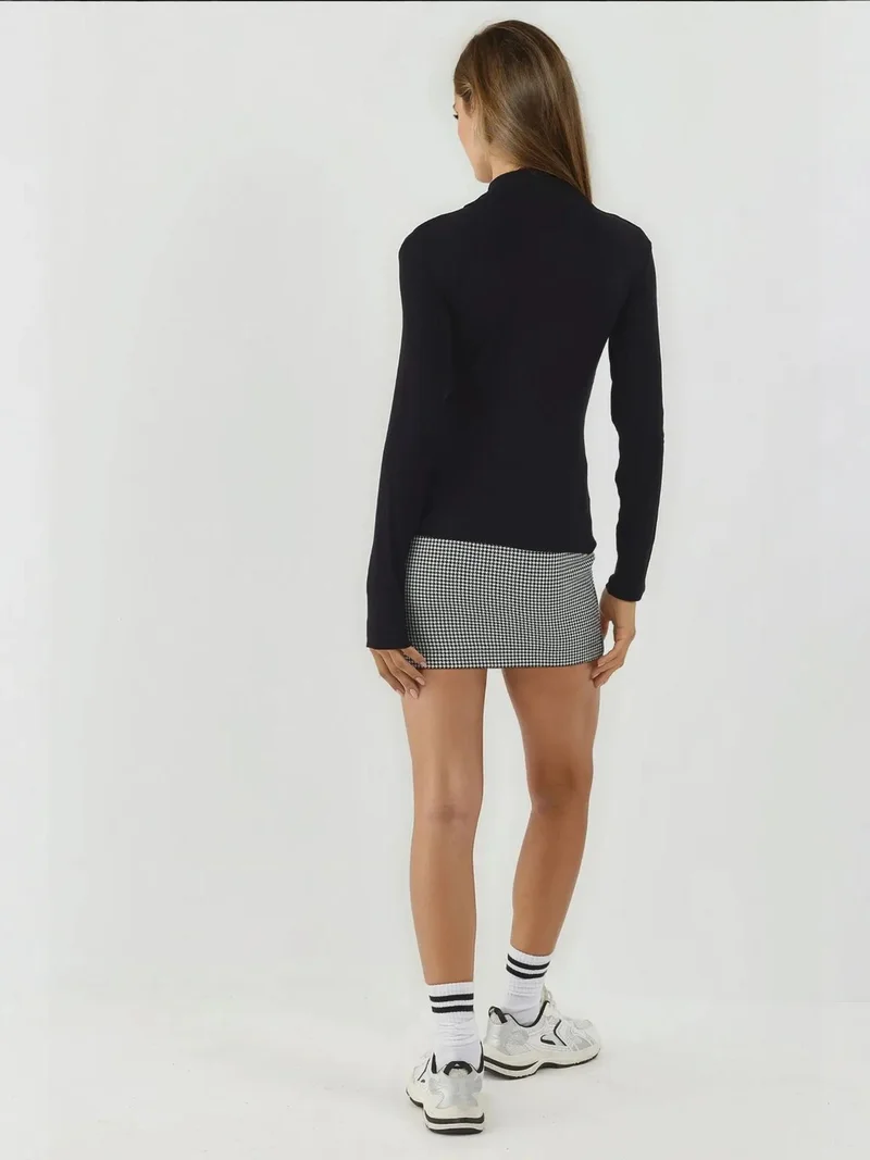 HICCUP Ultra Soft Touch Slim Fit Turtleneck Knitted Top