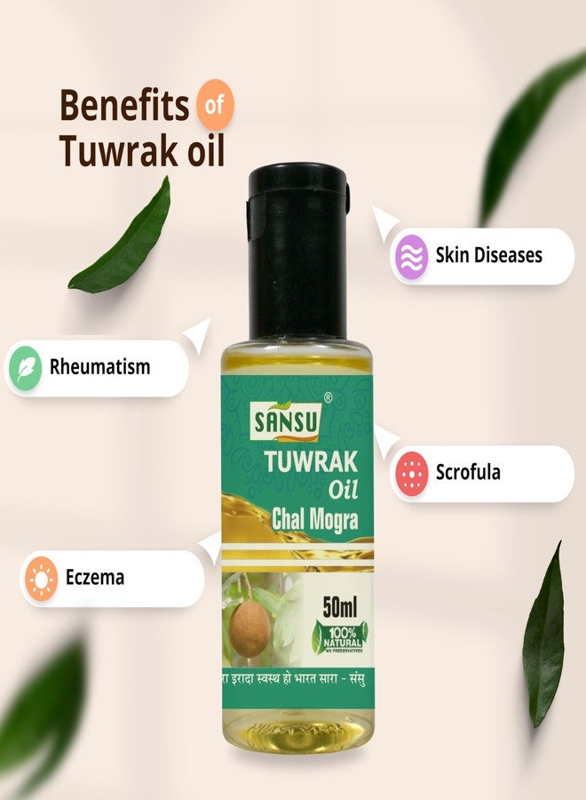 Sansu Chalmogra Ka Oil | 50ml (Pack of 5). - Image 3