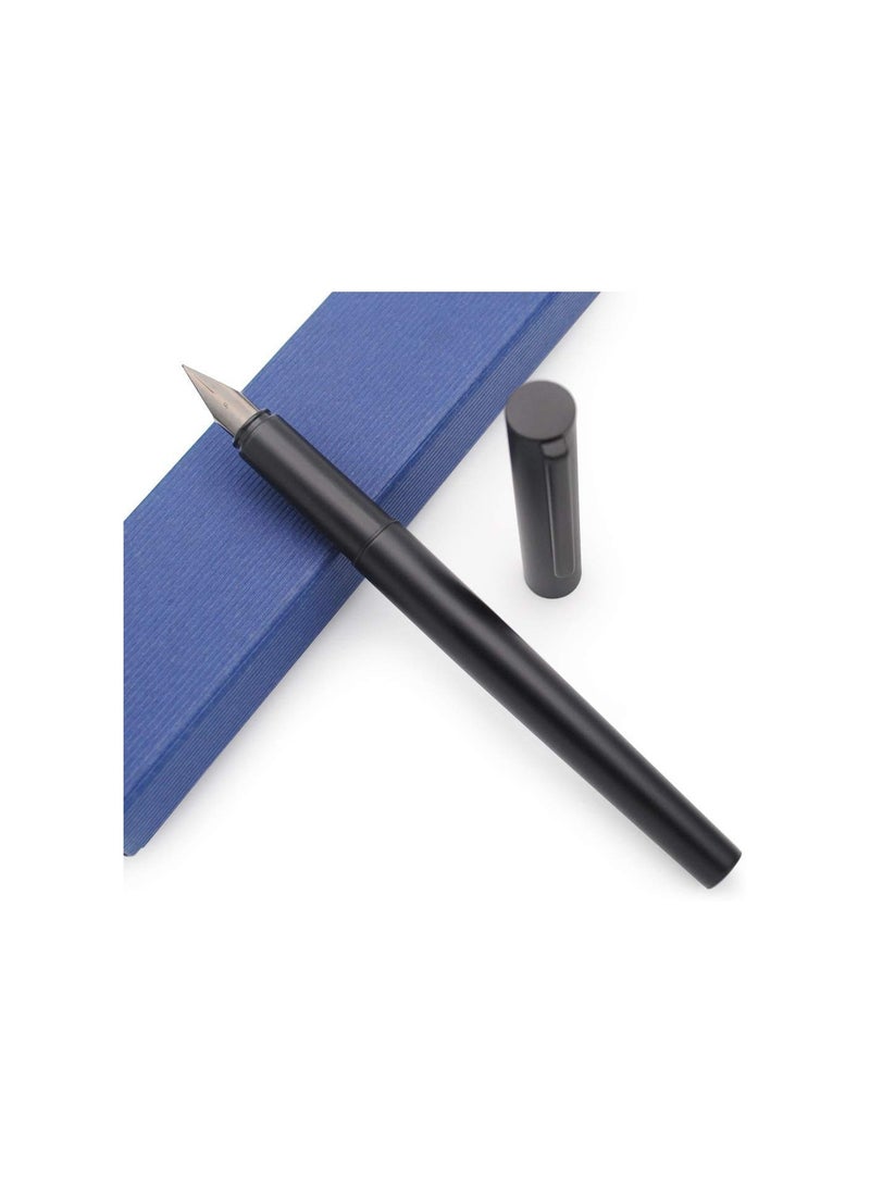 Gold Leaf GOLD LEAF JINHAO 35 Series Fountain Pen (Matte Black, Fine Nib 0.5mm)  - Image 3