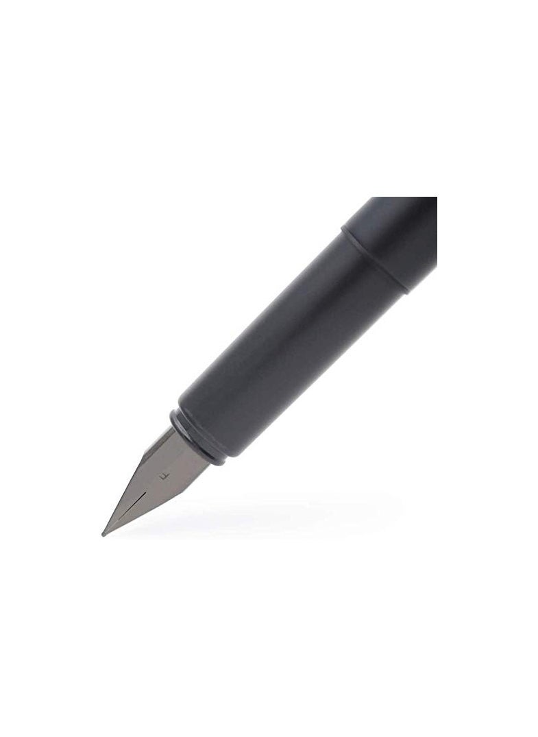 Gold Leaf GOLD LEAF JINHAO 35 Series Fountain Pen (Matte Black, Fine Nib 0.5mm)  - Image 2