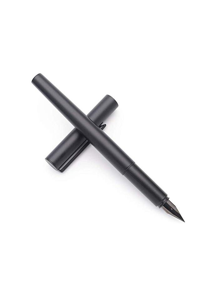 Gold Leaf GOLD LEAF JINHAO 35 Series Fountain Pen (Matte Black, Fine Nib 0.5mm)  - Image 1