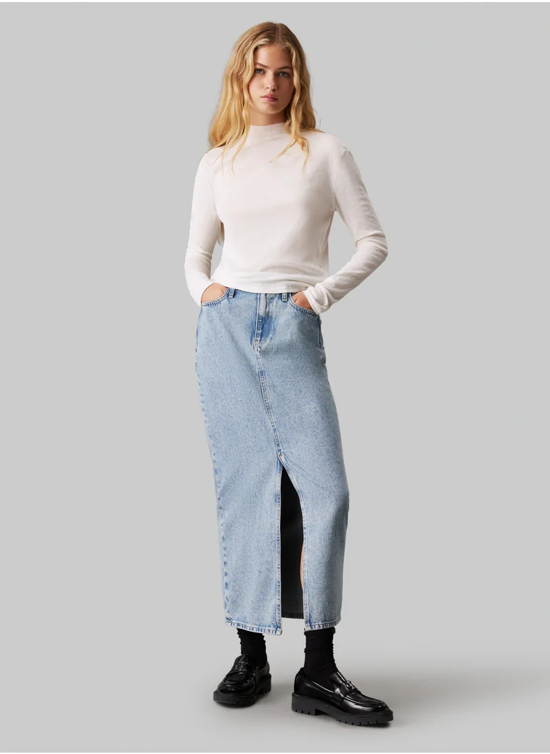 كالفن كلاين جينز MAXI DENIM SKIRT