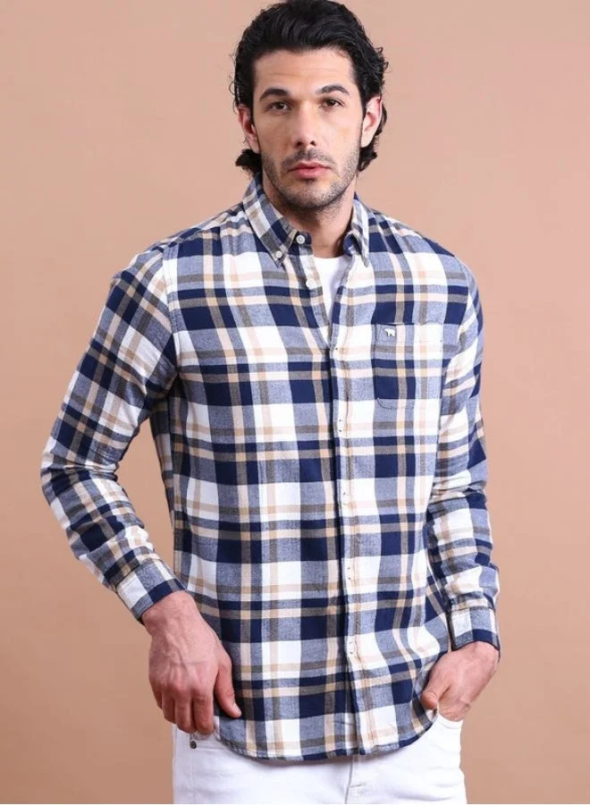 THE BEAR HOUSE  Men's Shirt for Casual and Formal Wear | Classic Button-Down Style for Office, Daily Use, Travel, Events & All-Season Outfits | Versatile & Stylish Wardrobe Essential for Every Occasion for Men | Best Price UAE