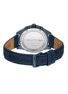LACOSTE ساعة يد كرونوغراف جلدية دائرية الشكل للرجال 2011297 - 44 ملم  - Image 2