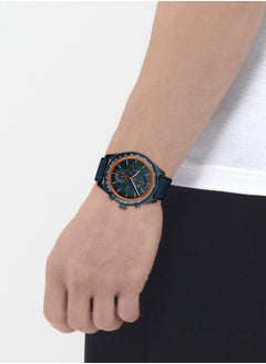 LACOSTE ساعة يد كرونوغراف جلدية دائرية الشكل للرجال 2011297 - 44 ملم  - Image 3