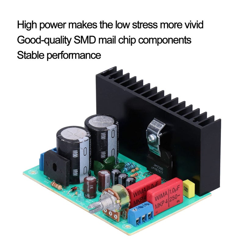 LM1876 لوحة مكبر صوت ثنائي القنوات وحدة طاقة HiFi ستيريو رقمية - Image 3