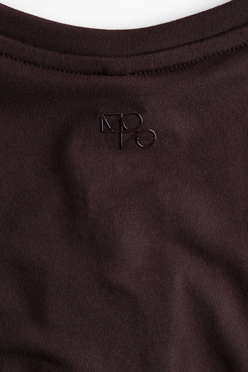 H&M Boxy-style sports top in DryMove™