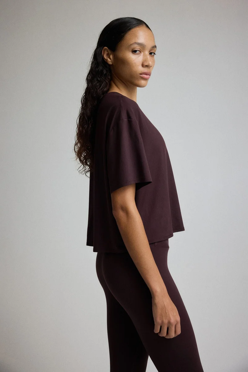 H&M Boxy-style sports top in DryMove™