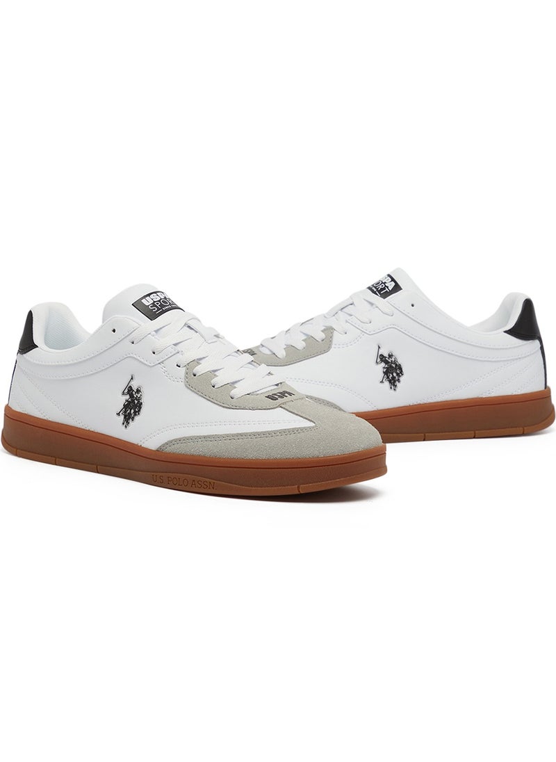U.S. Polo Assn. Men's White Low-Top Sneakers - Fashionable Lace-Up Style, Perfect for Everyday Casual Outfits  - Image 3