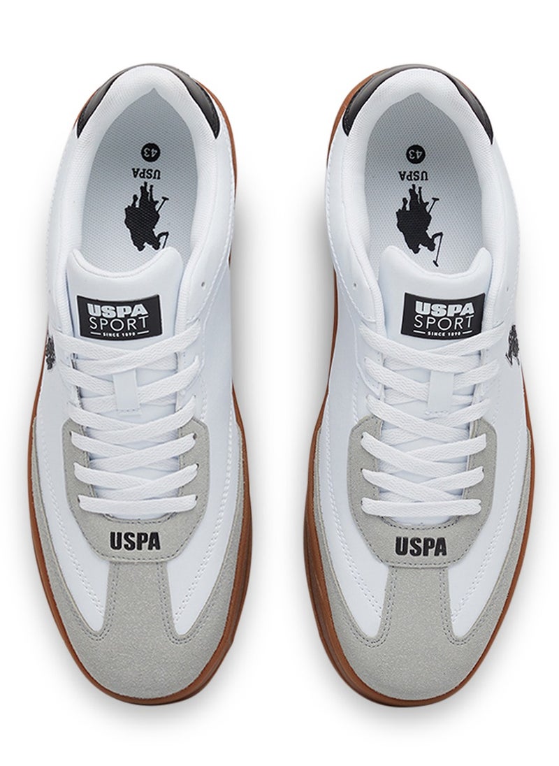 U.S. Polo Assn. Men's White Low-Top Sneakers - Fashionable Lace-Up Style, Perfect for Everyday Casual Outfits  - Image 4