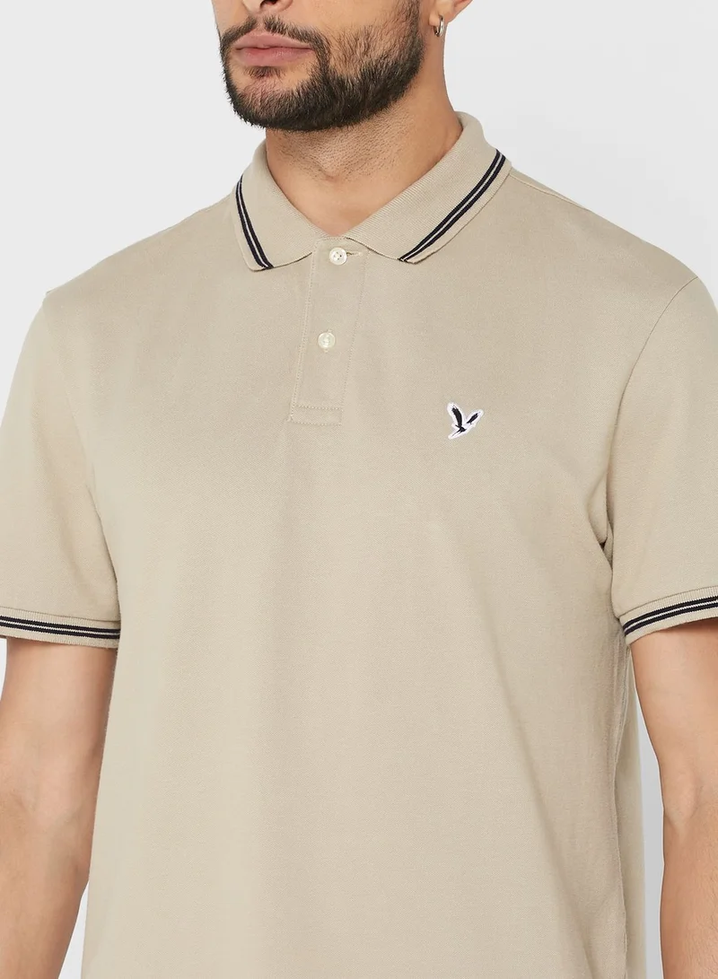 American Eagle Embroidered Logo Polo