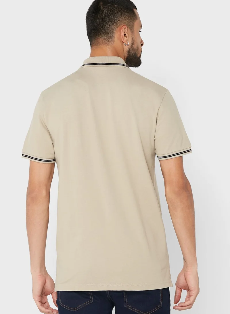 American Eagle Embroidered Logo Polo
