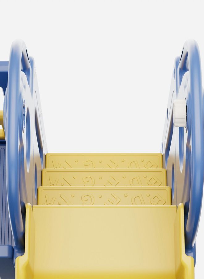 JSAITOYS Indoor Play Plastic Slide for Children Backyard Toy Playhouse with Sliding Toy - Image 3