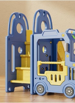 JSAITOYS Indoor Play Plastic Slide for Children Backyard Toy Playhouse with Sliding Toy  - Image 2