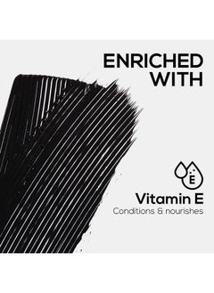 Renee Midnight Mascara With Unique 360-Degree Wand, Darkest Black, Clump-Free & Long-Lasting Formula, Volumizes, Lengthens & Nourishes, Infused With Vitamin E, 8Ml  - Image 3