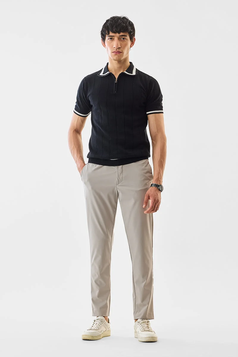 SNITCH بنطلون رمادي مطاطي