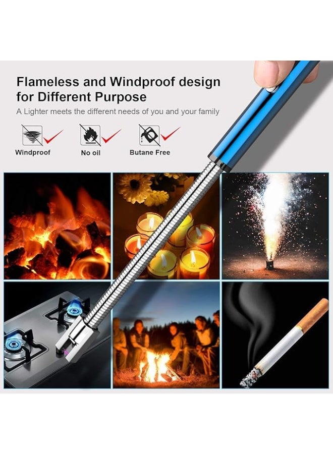 ماركة غير محددة ولاعة بلازما قابلة لإعادة الشحن – تصميم أنيق وآمن بدون لهب  - Image 2