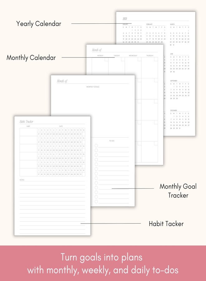Lamare Academic Planner 2026 College Essentials - Undated Weekly College Student Planner for Homeschool, High School, College & Nursing Students - Image 4