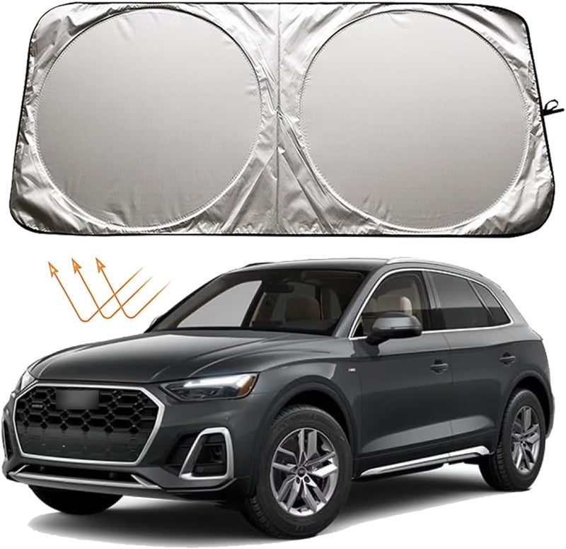 XHRING Windshield Sun Shade for Audi Models - Image 1