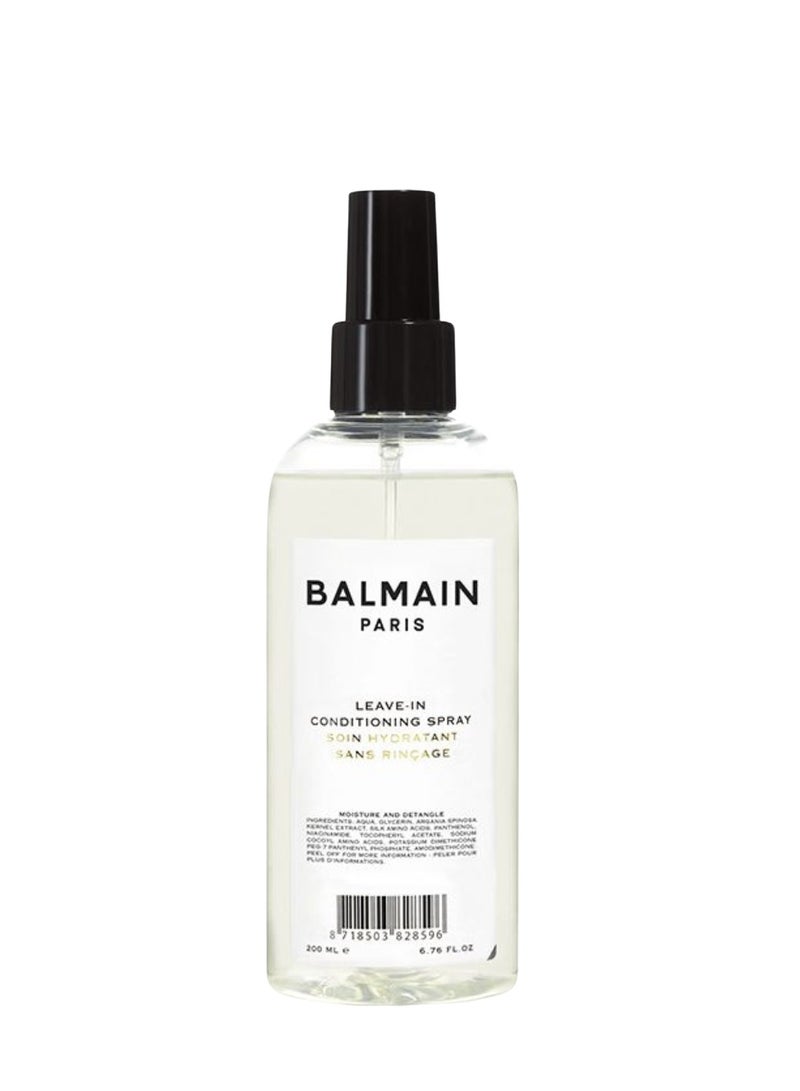Balmain Moisturizing Argan Elixir Hair Oil 100mL , Leave-In Conditioner 200mL - Image 3