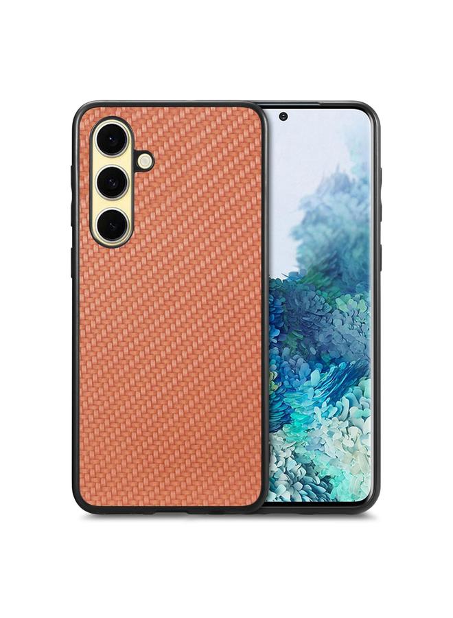 S-TOP Case For Samsung Galaxy A36 Carbon Fiber Texture Leather Back Cover Phone Case - Image 1