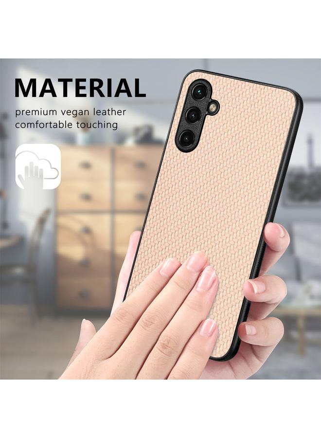 S-TOP Case For Samsung Galaxy A36 Carbon Fiber Texture Leather Back Cover Phone Case - Image 5