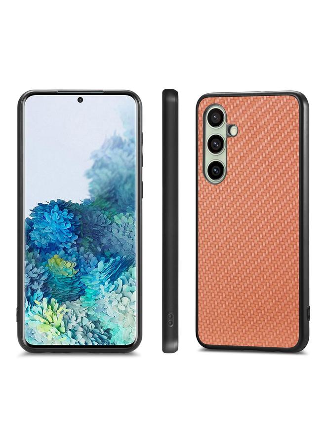 S-TOP Case For Samsung Galaxy A36 Carbon Fiber Texture Leather Back Cover Phone Case - Image 2