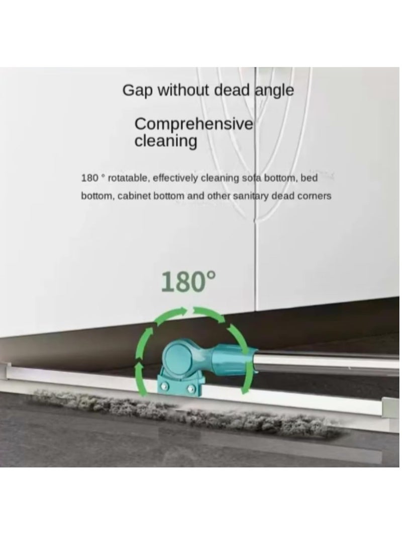 Silicone Wiper with Lock for Floors, Walls and Glass, Stainless Steel Handle Wiper - Multiple Colors - Image 3