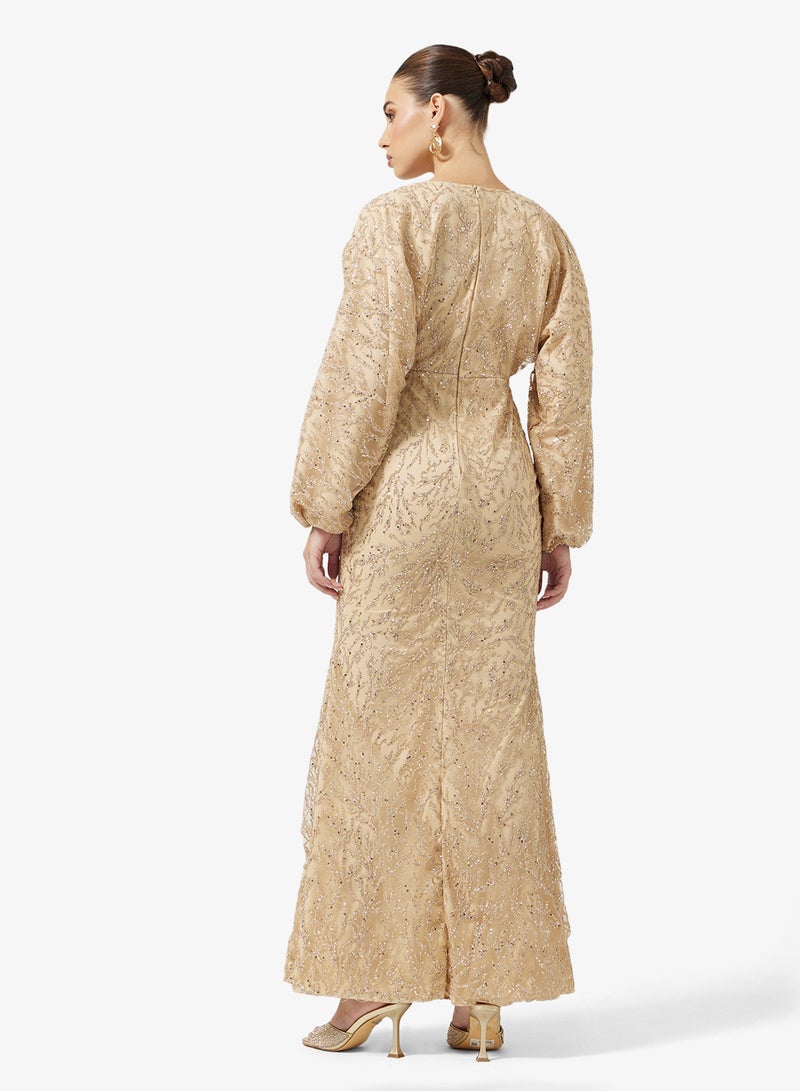 Khizana Shimmer Dress - Image 2