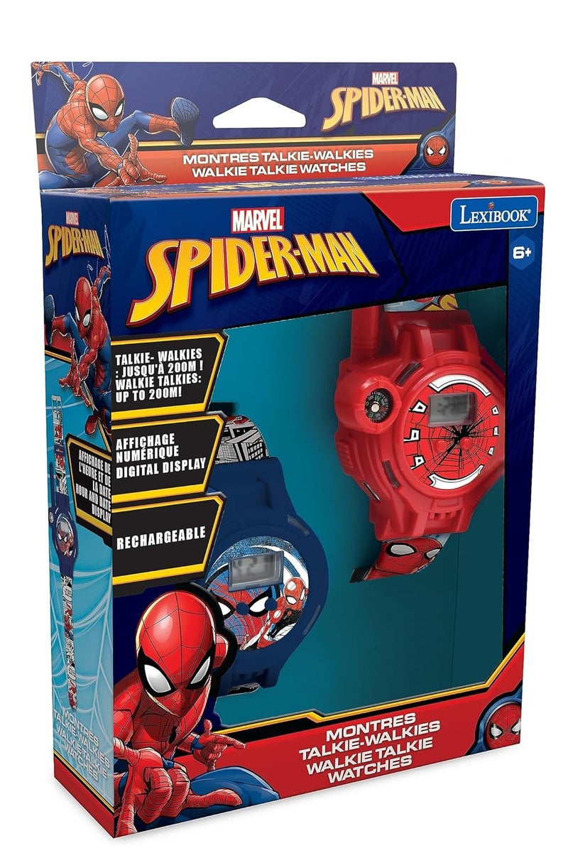 Lexibook Lexibook Spiderman Digital Watch With Walkie Talkie 200M  - Image 1