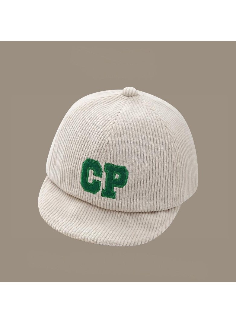 KUYING Beige Series Duckbill Cap Children's Cute Hat 