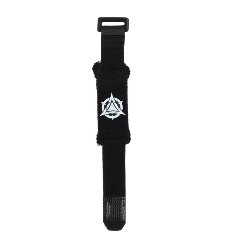 Rockhouse Guitar Fret Wraps 18cm SM-36 Soft Cotton Black - Adjustable Dampening Pressure String Muter for 6-String Folk Classical Electric Guitar Players - Image 2