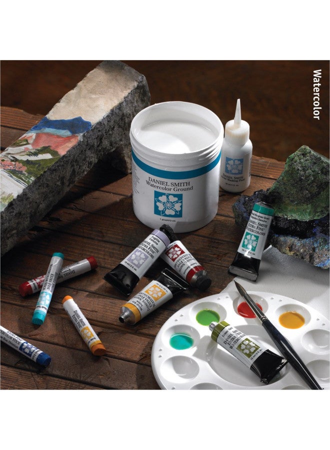 DANIEL SMITH Extra Fine Watercolor 15ml Paint Tube, Monte Amiata Natural Sienna (284600056), 0.5 Fl Oz (Pack of 1) - Image 2
