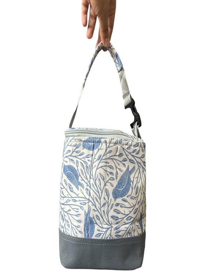 Mega Tree Insulated Lunch Bag, 6L Capacity, Thermal Food Storage Tote with Shoulder Strap | Use for Going, Trips, or Kid's Food | Kid's Milk Bottle Bag (Cat) - Image 4