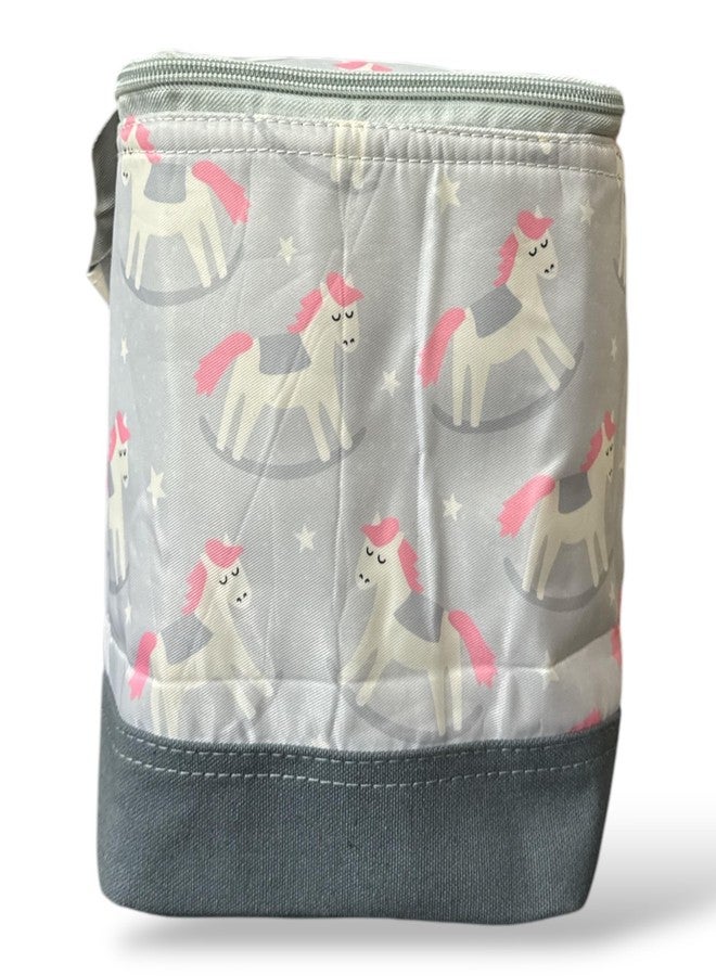 Mega Tree Insulated Lunch Bag, 6L Capacity, Thermal Food Storage Tote with Shoulder Strap | Use for Going, Trips, or Kid's Food | Kid's Milk Bottle Bag (Cat) - Image 5