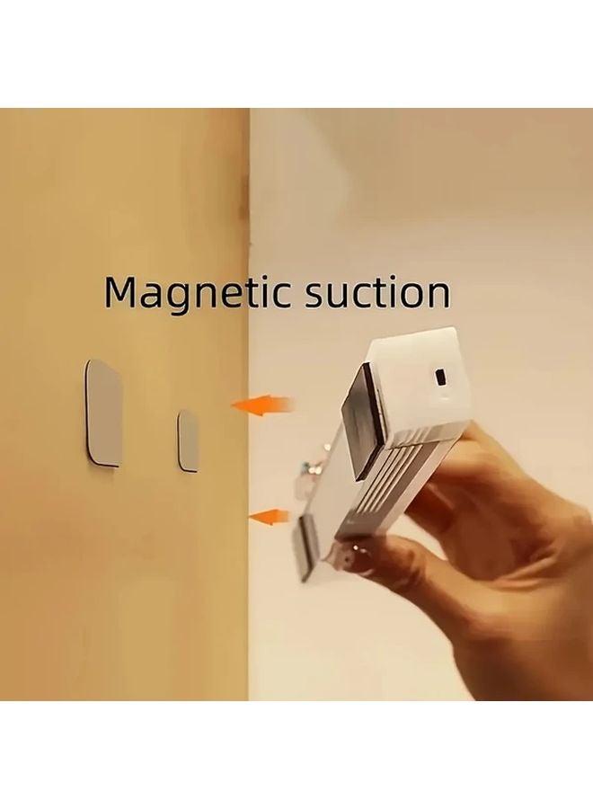 6pcs 10cm White LED Under Cabinet Lights With Motion Sensor USB Rechargeable Magnetic - Image 5