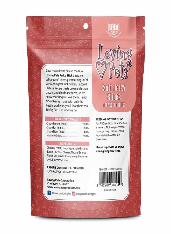 Loving Pets Soft Jerky Dog Treats - Real USA-Sourced Meat Dog Snacks for Training, Puppies & Everyday Reward - Soft, Chewy Dog Treats for Small, Medium & Large Dogs - Wheat & Corn Free - Image 2