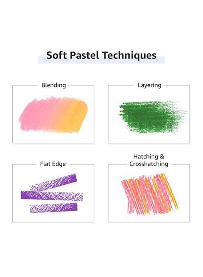 Mungyo Non Toxic Square Chalk Soft Pastel 64 Pack Assorted Colors (B441R078 7003A) - Image 3