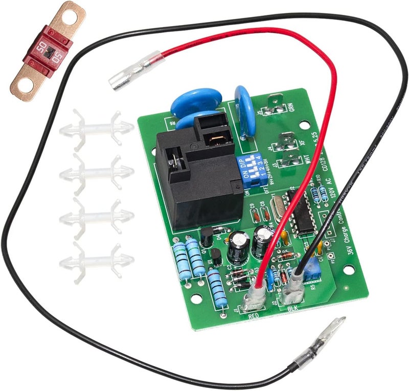 FBULWSEC EZGO Powerwise Charger Board for Golf Cart - Replacement for Powerwise Chargers 28667G01 28566G01 28566-G01 28566-G03 - Image 1